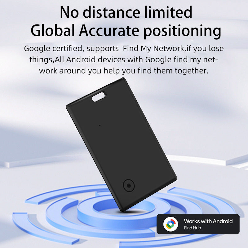 Global Positioning Card Anti-Loss Card Ultra-Thin Wallet Locator