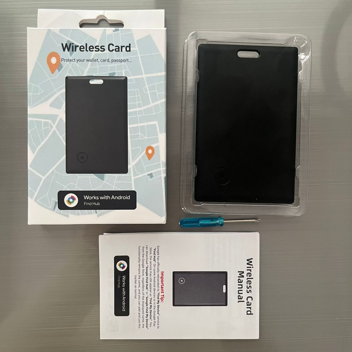 Global Positioning Card Anti-Loss Card Ultra-Thin Wallet Locator